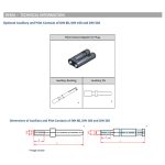 Contacto Auxiliar Macho Conector REMA/SMH/ANDERSON DIN320 - Imagen 2
